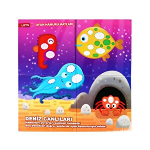 Lets Deniz Canlıları Oyun Hamuru Seti