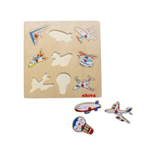 Hava Taşıtları Ahşap Puzzle