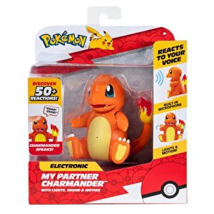 Pokémon Işıklı Sesli Ve Hareketli Ortağım Charmander Figürü Pkw2367