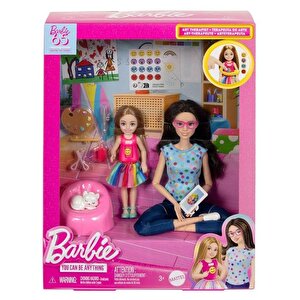 Barbie Ve Chelsea Sanat Atölyesi Oyun Seti Hrg48