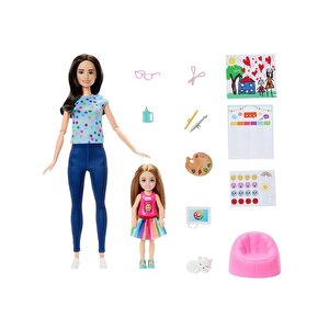 Barbie Ve Chelsea Sanat Atölyesi Oyun Seti Hrg48