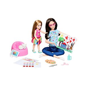 Barbie Ve Chelsea Sanat Atölyesi Oyun Seti Hrg48