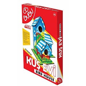 Bubu Boyanabilir Kuş Evi