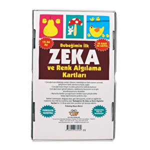 12 36 Ay Bebeğimin İlk Zeka Ve Renk Algılama Kartları 0 6 Yaş Yayınları