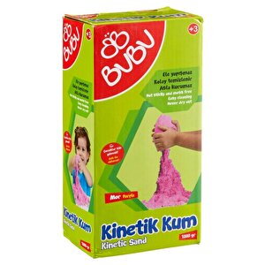 Bubu Kinetik Kum 1000 Gr Pembe Ku0011