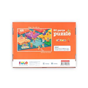 80 Parça Yer Puzzle Olimpiyatlar