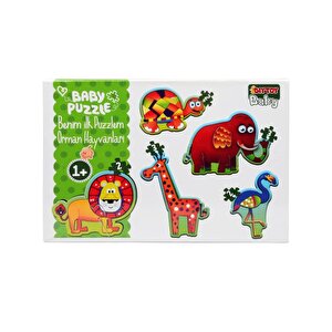 Diytoy Puzzle Baby Orman Hayvanları