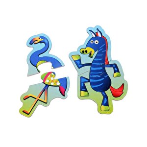 Diytoy Puzzle Baby Orman Hayvanları