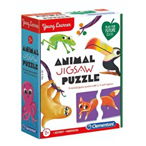 Clementoni Animal Puzzle Sevimli Hayvanlar Yapboz 75043