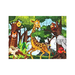Aybino Hayvanlar Ve Duygular 96 Parça Eğitici Puzzle