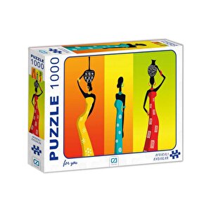 Afrikalı Kadınlar 1000 Parça Puzzle