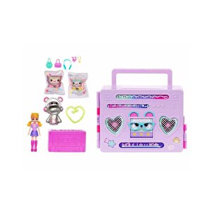 Polly Pocket Disko Dansı Eğlenceli Kıyafetler Oyun Seti Hrd65
