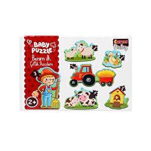 Diytoy Benim İlk Çiftlik Puzzlem Bebek Yapbozu