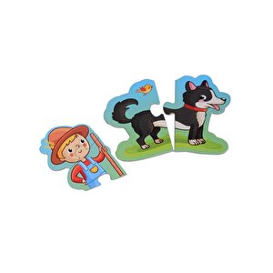 Diytoy Benim İlk Çiftlik Puzzlem Bebek Yapbozu