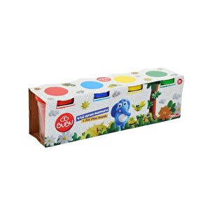 Oyun Hamuru 4 Renk 500gr Bubu