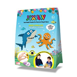 5 Yaş Deniz Canlıları Yeni Nesil Puzzle Jixaw