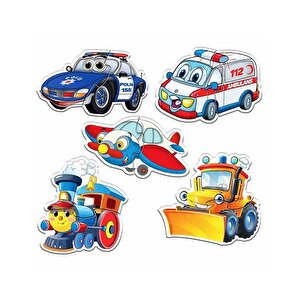 Circle Toys Baby Puzzle Sevimli Araçlar