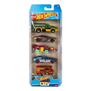 Hot Wheels Beşli Araba Seti City Htv39