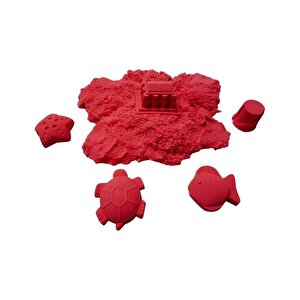 Bubu Kinetik Kum 500 Gr Kırmızı Ku0006