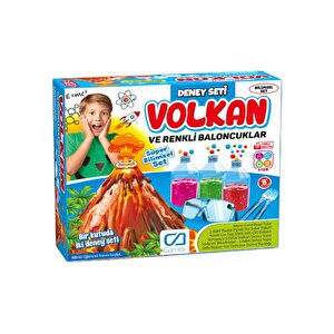 Ca Games Volkan Ve Renkli Boncuklar Deney Seti 5217
