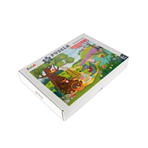 Eolo 96 Parça Puzzle Ormanda Piknik