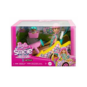 Barbie Stacie Ve Go Kart Arabası Hrm08