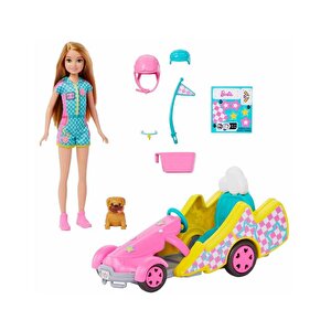 Barbie Stacie Ve Go Kart Arabası Hrm08