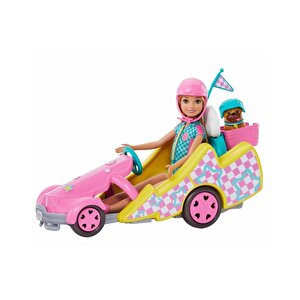 Barbie Stacie Ve Go Kart Arabası Hrm08