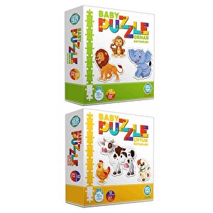 Baby Puzzle Orman Ve Çiftlik Hayvanları Set