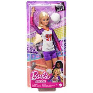 Barbie Sporcu Bebek Voleybolcu Hkt72