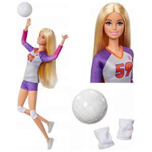 Barbie Sporcu Bebek Voleybolcu Hkt72