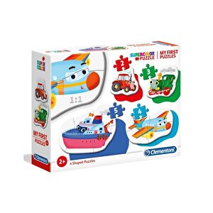 Clementoni My First Puzzles Ulaşım Araçları 4lü Puzzle 20811
