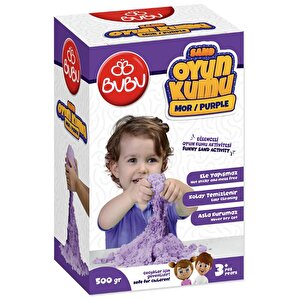 Bubu Kinetik Kum 500 Gr Mor Ku0004