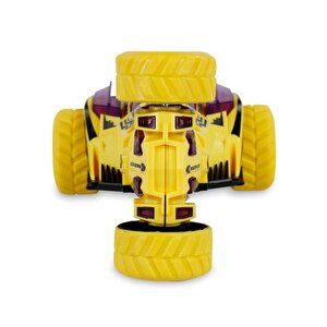 Ctoy 360 Derece Dönebilen Sürtmeli Araba D400 21 Sarı