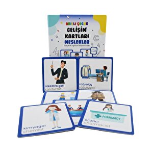 Akıllı Çocuk Gelişim Kartları Meslekler Bubu