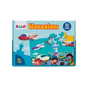 Eolo Havaalanı Puzzle 60 Parça