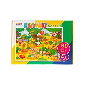 Eolo Hayvanat Bahçesi Puzzle 80 Parça