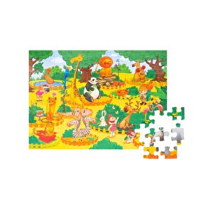 Eolo Hayvanat Bahçesi Puzzle 80 Parça