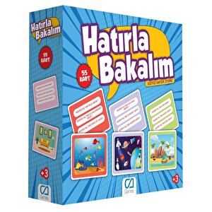 Hatırla Bakalım Eğitici Hafıza Oyunu Ca Games