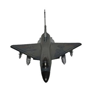 Ctoy Sürtmeli Çek Bırak J10 Savaş Uçağı Füme Mavi