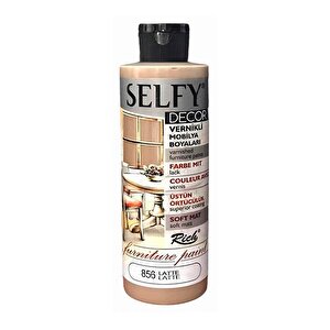 Selfy Decor Vernikli Boya Latte 240cc