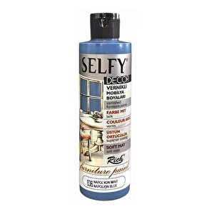 Selfy Decor Vernikli Boya Napolyon Mavi 500cc