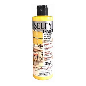Selfy Decor Vernikli Boya Roma Sarısı 240cc