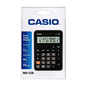Casio Mx-12b 12 Hane Masa Üstü Hesap Makinesi