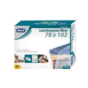 Laminasyon Filmi 78x102