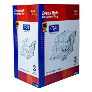 Evrak Rafı 3lü Şeffaf 829g