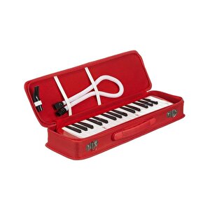 Melodika 32 Tuşlu Özel Çantalı Kırmızı