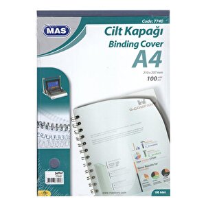 A4 Şeffaf Cilt Kapağı 7740