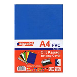 A4 Mavi Cilt Kapağı Bp688-35
