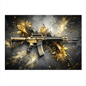 M16 Model Mdf Tablo 25cmx 35cm 25x35 cm